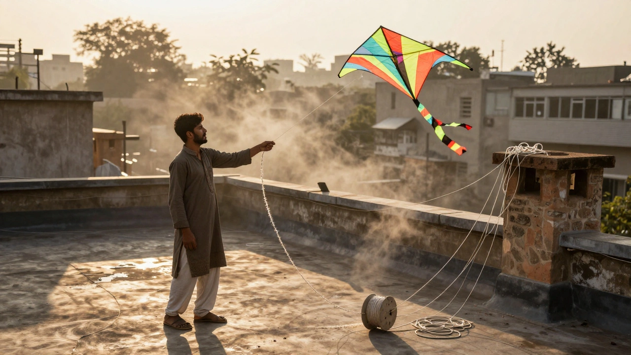 Choosing Fighter Kite Lines: Cotton, Nylon, and Synthetic Cutting Options