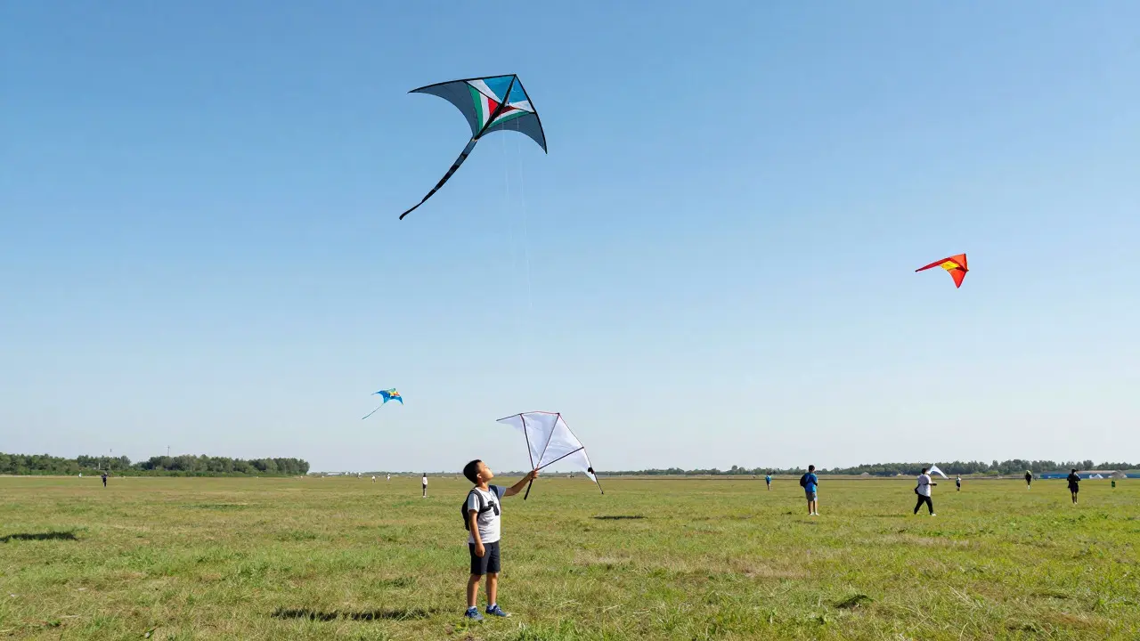 Beginner Kite Etiquette: Sharing Flying Fields and Avoiding Line Crosses