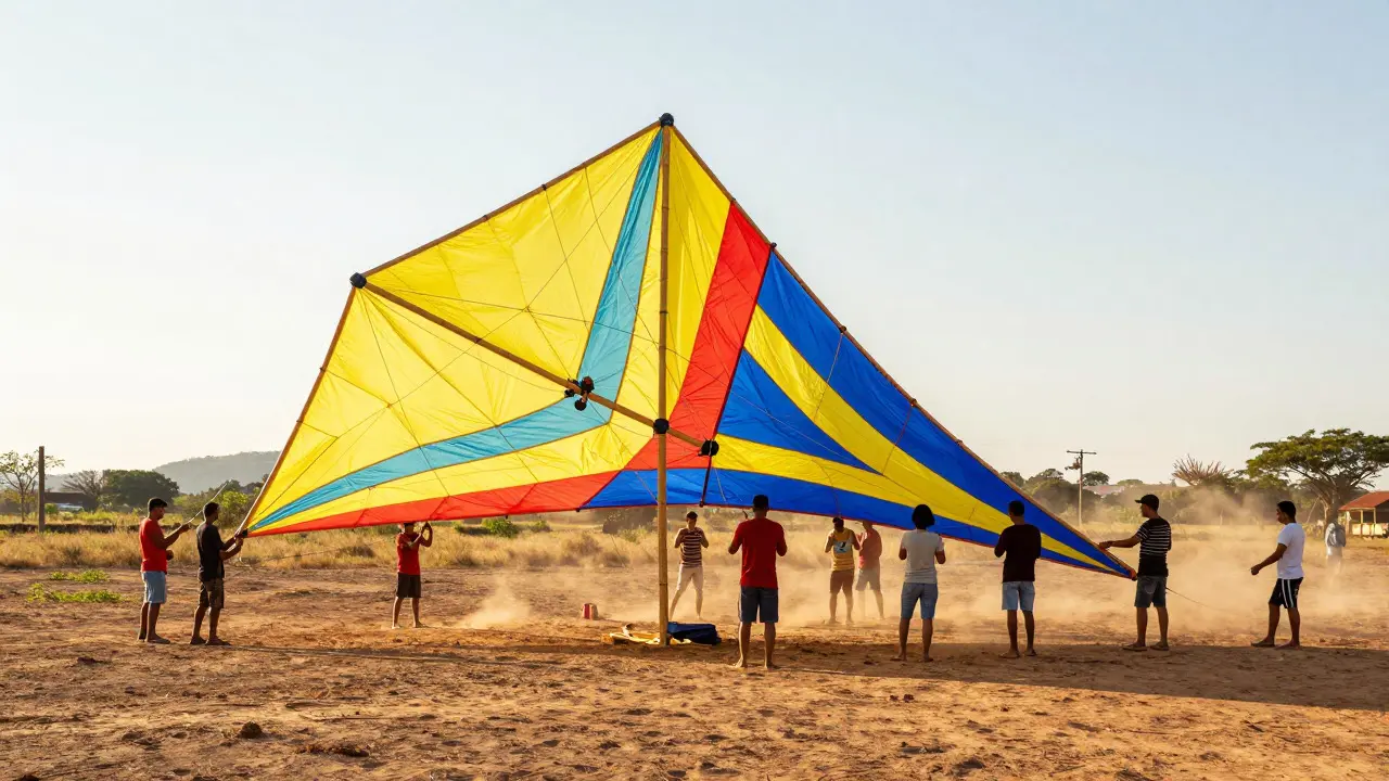Brazilian Barriletes Gigantes: The Art and Science of Giant Kites
