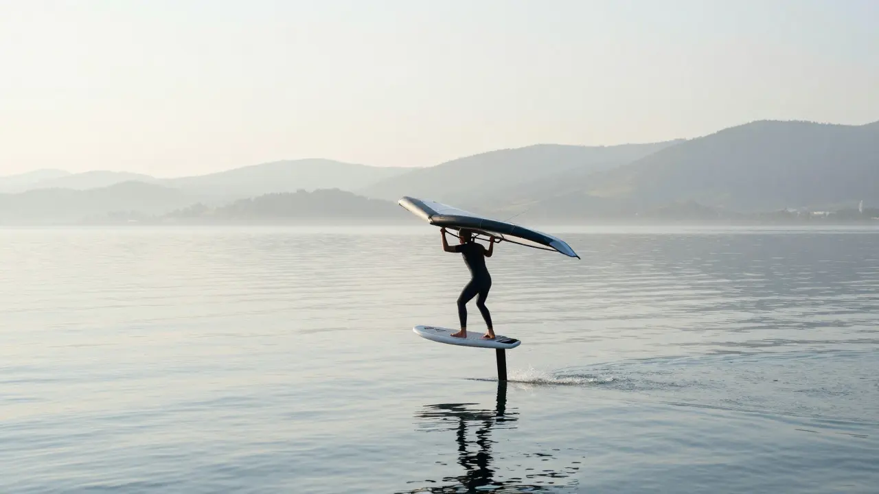 Foil Kites for Kiteboarding: Modern Technology, Drift, and Efficiency