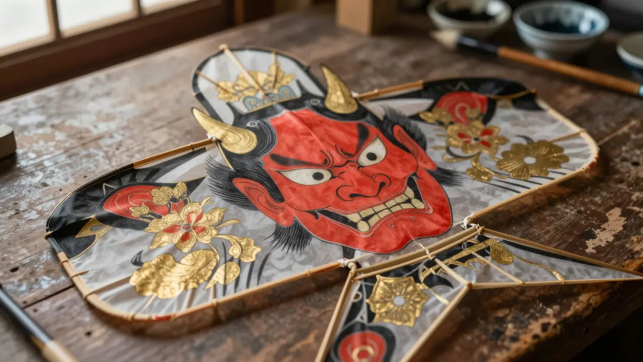 Japanese Kite Heritage: Edo Paintings, Rokkaku Battles, and Regional Styles