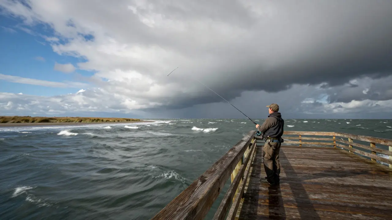 Kite Fishing in Different Weather Conditions: Wind Management Strategies
