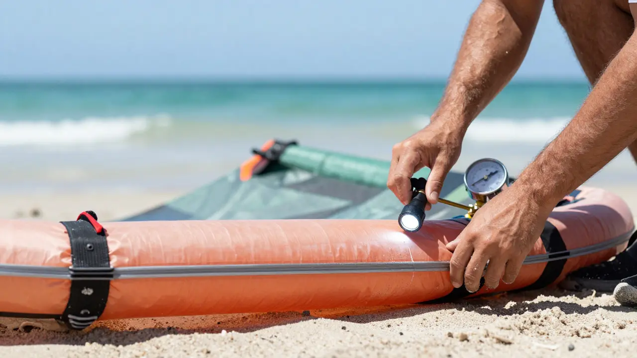 Kite Repair Guide: Fixing LEI Bladder Leaks and Canopy Patches