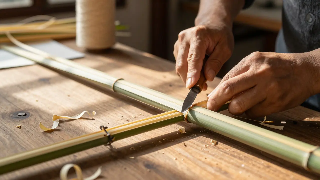 Traditional Bamboo Kites: Heritage Construction and Flight Traits