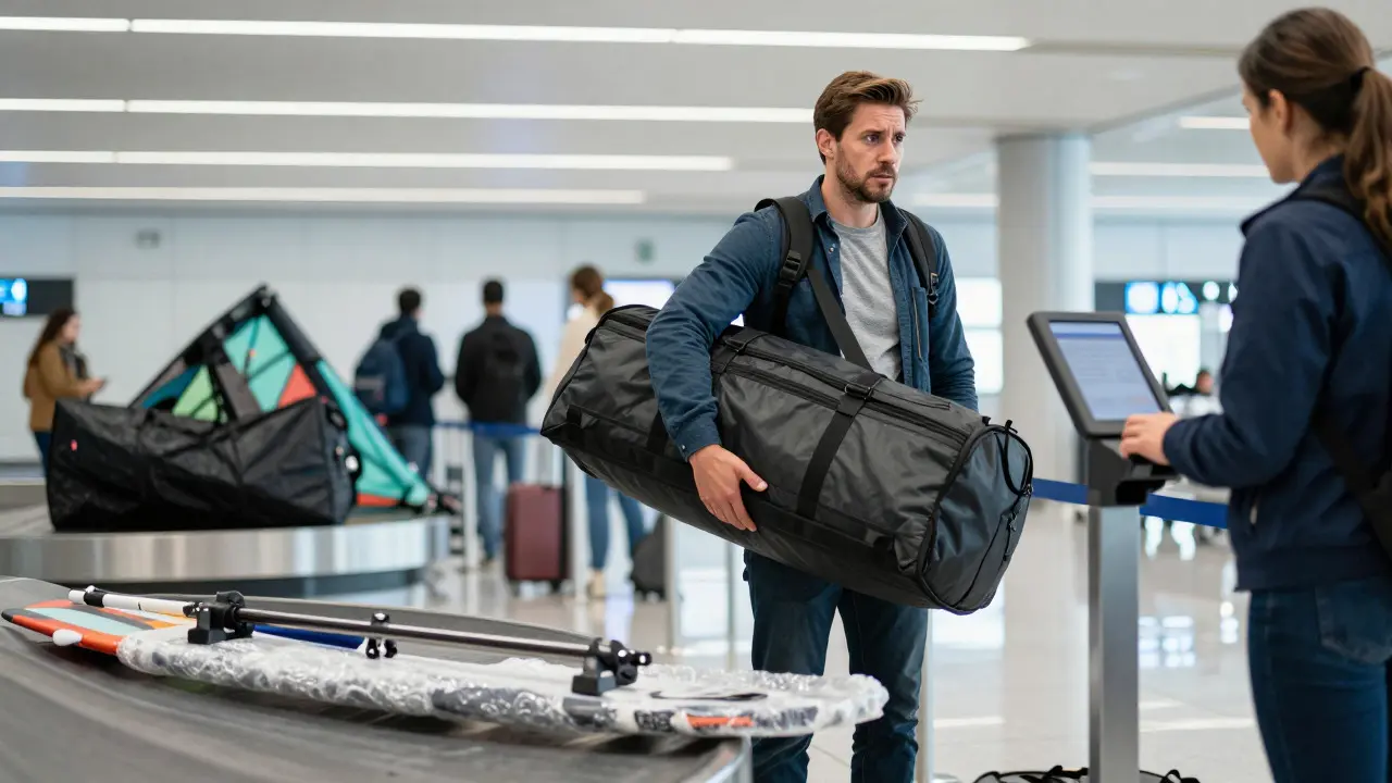 Traveling with Kiteboarding Gear: Airline Rules and Packing Tips