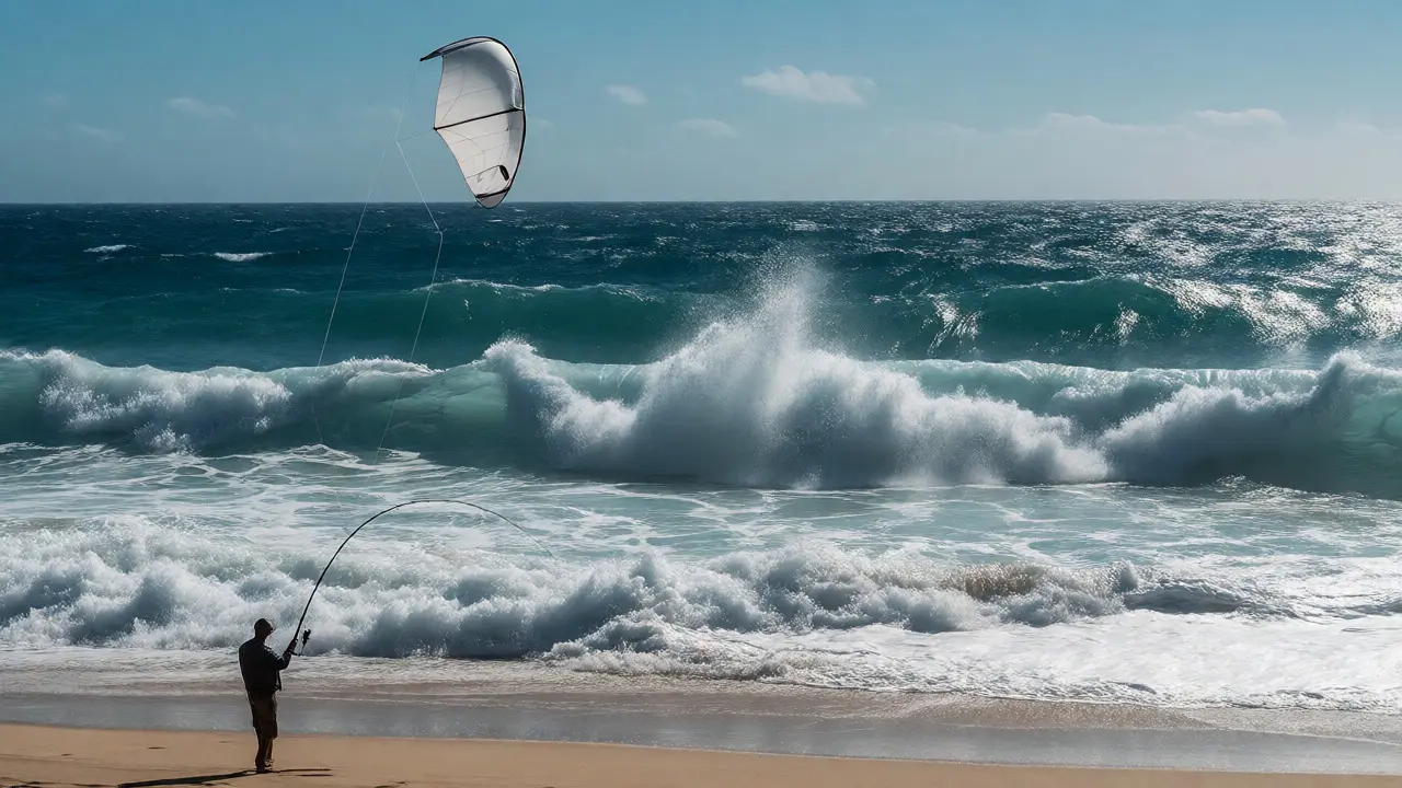 How Kite Fishing Works: Bait Presentation and Fish Attraction from the Air