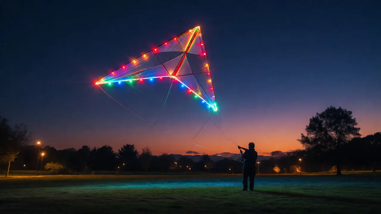 Night Kite Flying Safety: Lighting, Visibility, and Legal Guidelines